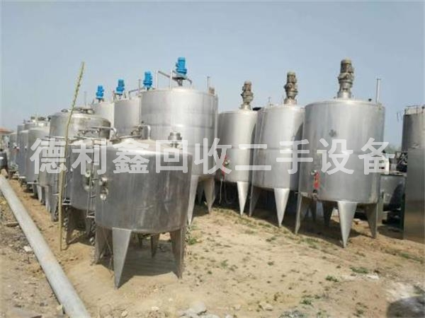 不銹鋼反應釜回收，不銹鋼設備回收