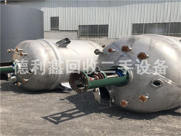 化工廠(chǎng)設備回收，反應釜設備回收，不銹鋼設備回收