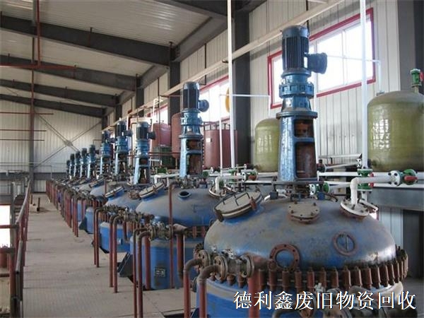 北京涿州工廠(chǎng)設備回收，化工設備回收，食品設備回收商家